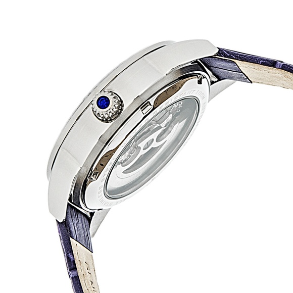 NWT Women\'s Automatic Genuine Leather Band Watch main image 4
